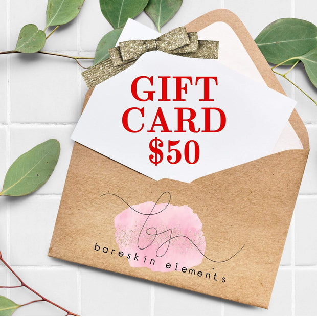 Our Perfect E-Gift Card Singapore - BareSkin Elements